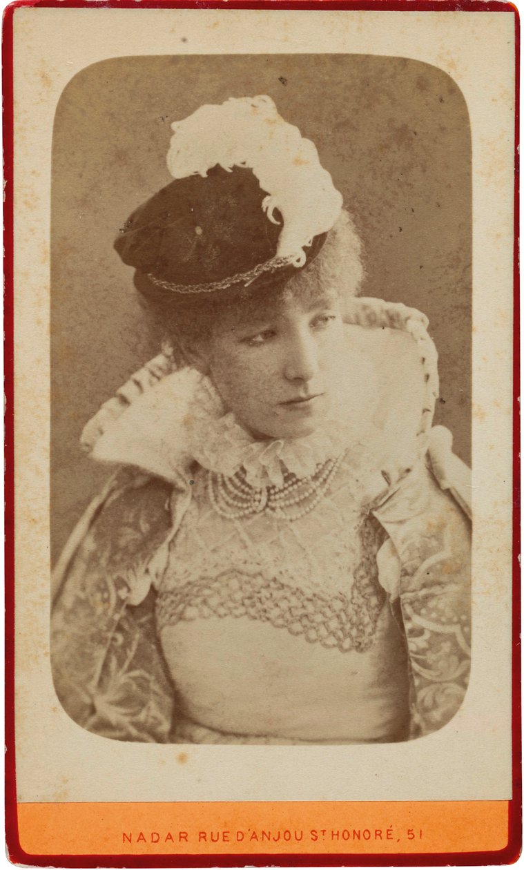 Portrét Sarah Bernhardtové 1844-1923, cca 1865. od Gaspard Félix Nadar