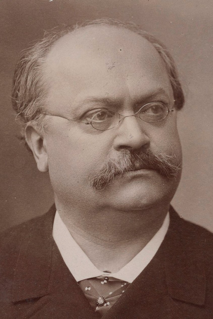 Portrét skladatele Charlese Lecocqa 1832-1918. od Gaspard Félix Nadar
