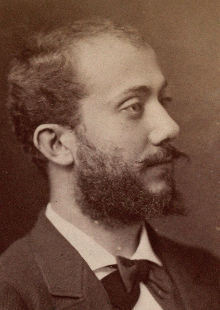 Portrét skladatele Alexandra Luiginiho 1850-1906, 1900. od Gaspard Félix Nadar