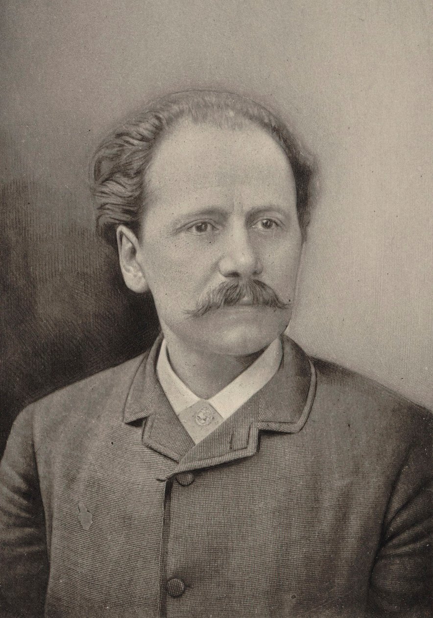 Portrét skladatele Julese Masseneta 1842-1912, 1890. od Gaspard Félix Nadar