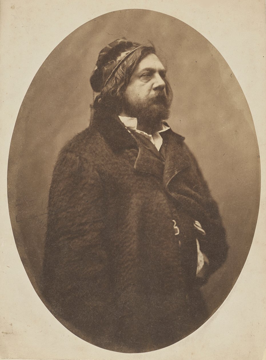 Portrét básníka Théophila Gautiera 1811-1872, cca 1856. od Gaspard Félix Nadar