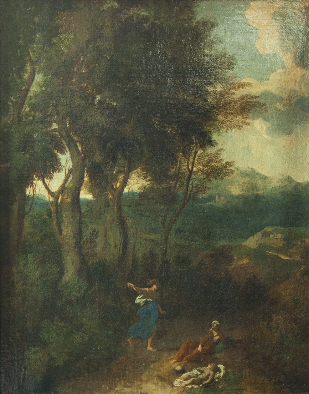 Hagar a Ismael od Gaspard Poussin Dughet