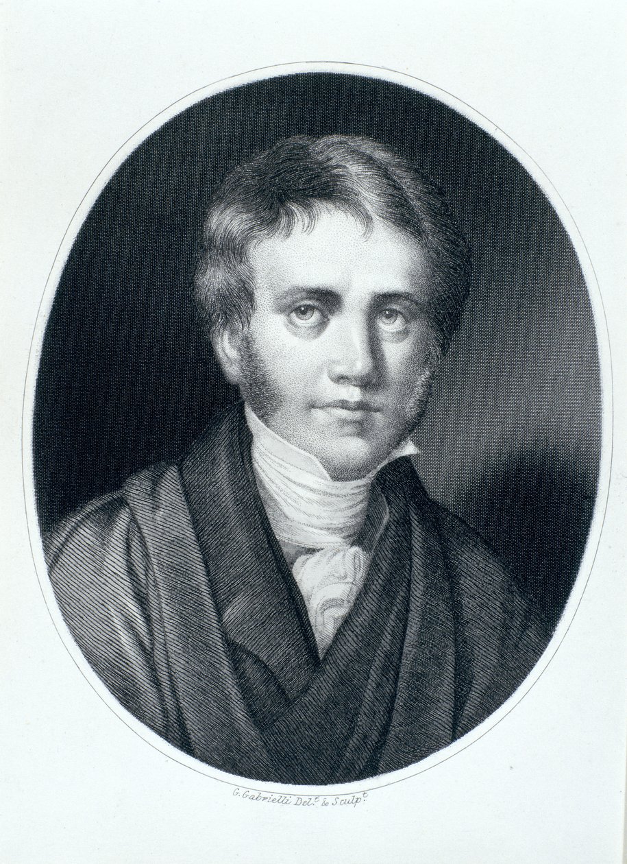Sir John Herschel, astronom a vědec, 1810s od Gaspare Gabrielli