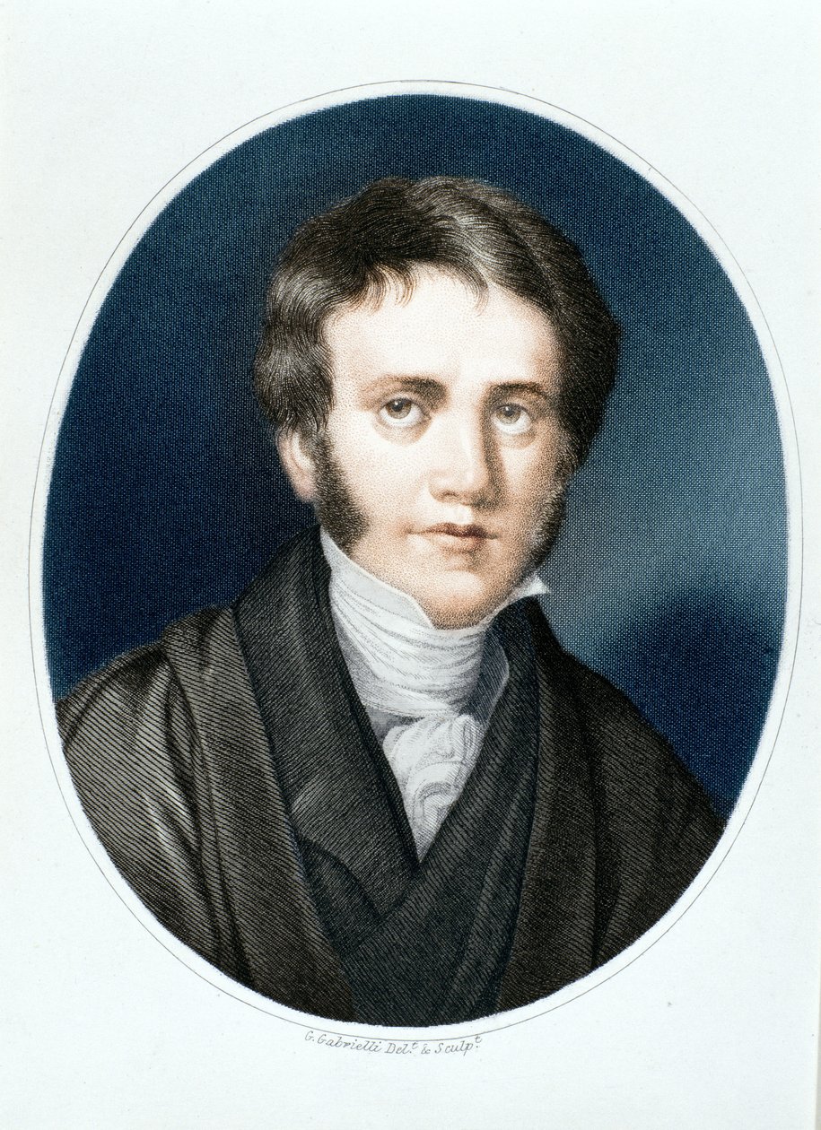 Sir John Herschel, astronom a vědec, 1810s od Gaspare Gabrielli