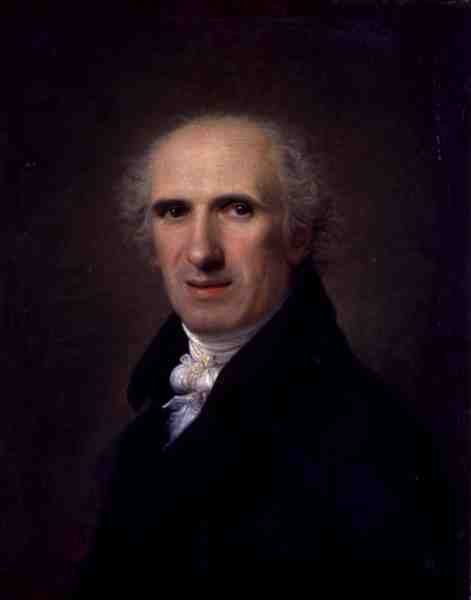 Portrét Antonia Canovy (1757-1822) (olej na plátně) od Gaspare Landi