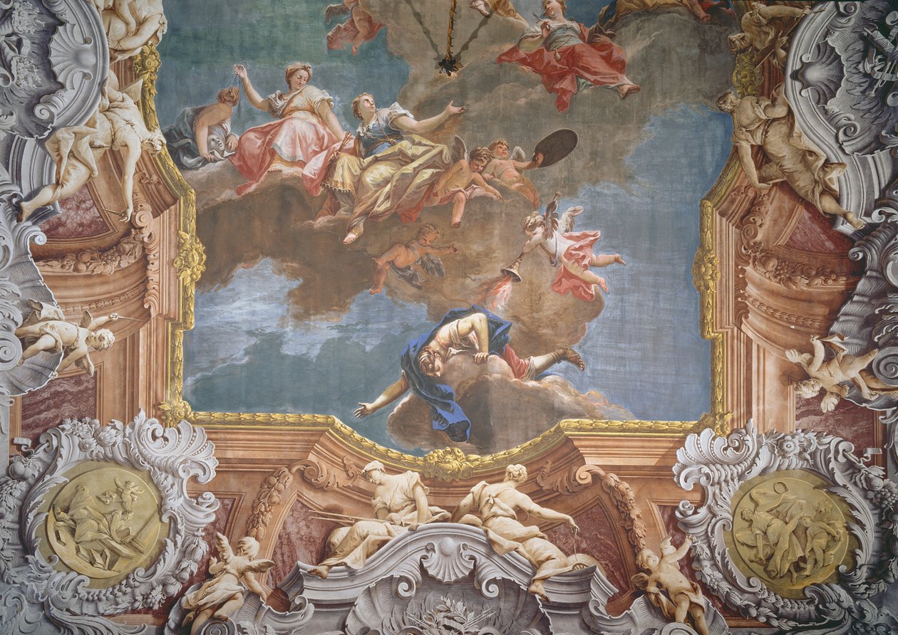 Liberální umění triumfující nad nevědomostí (viz také 95841) od Gasparo Diziani