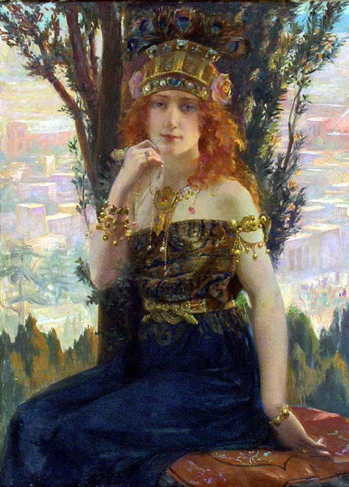 Helena Trojská od Gaston Bussiere