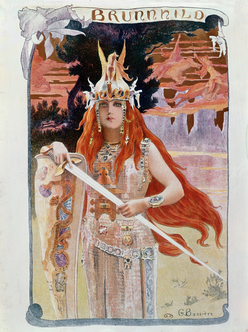 Brunnhilde, ilustrace z 