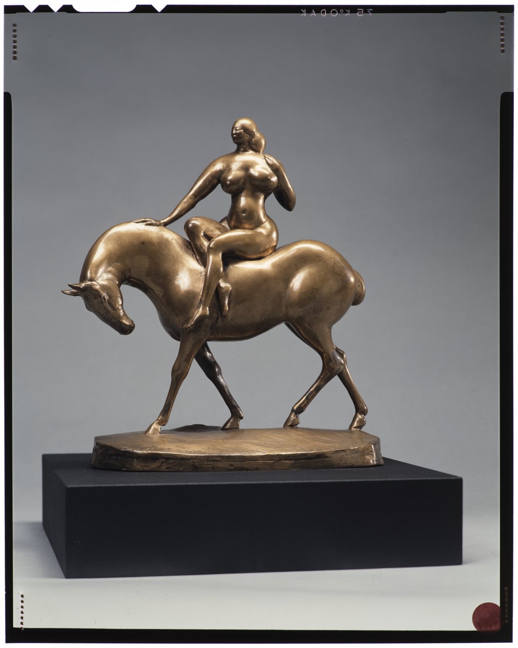 Equestriènne, 1918 (obsazení 1931) (bronz) od Gaston Lachaise