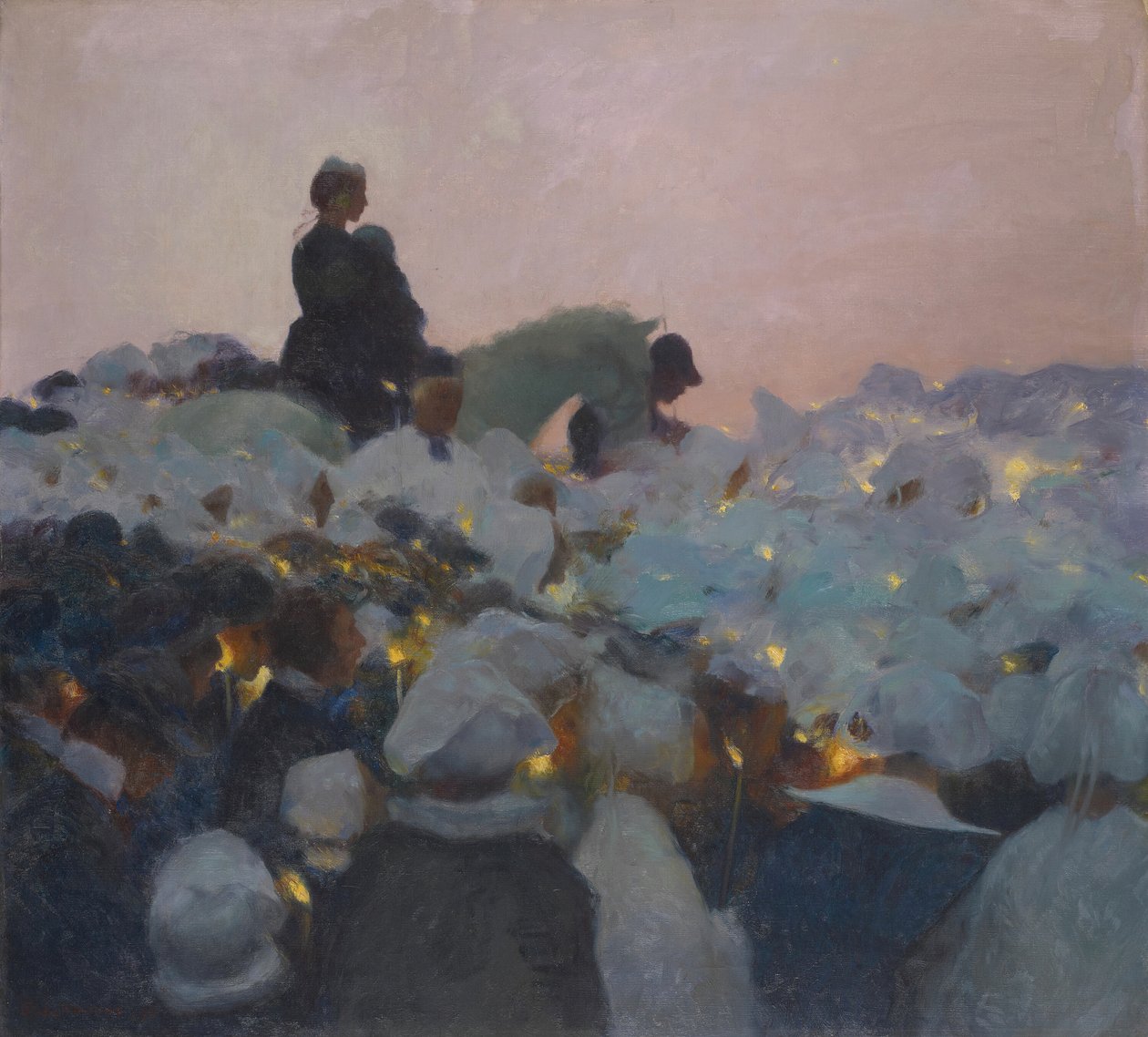Pardon v Bretani, 1896. od Gaston La Touche