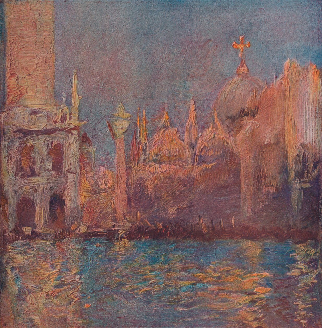 Benátky, 19. století, 1911 od Gaston La Touche