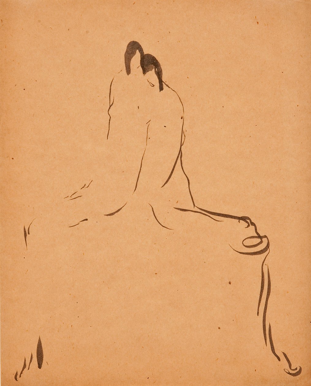 Dvě figury, c. 1908. od Gaston Lachaise