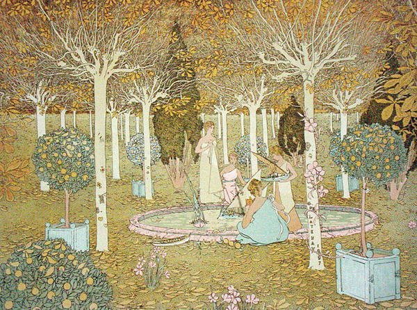 V parku od Gaston de Latenay