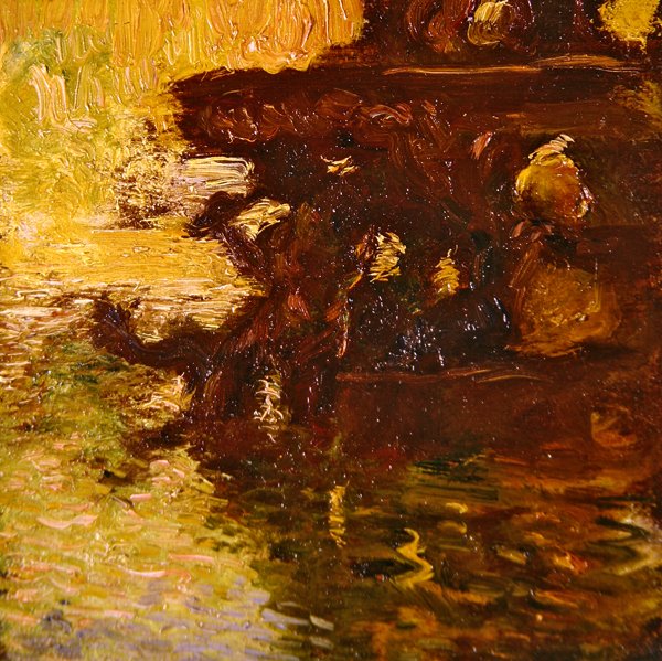 Zahradní scéna od Gaston de la Touche