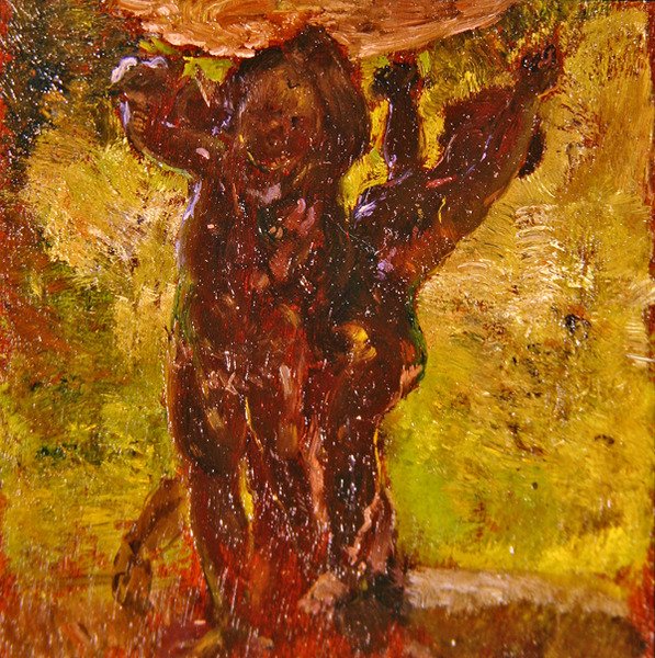 Zahradní scéna od Gaston de la Touche
