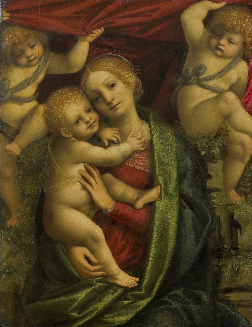 Madonna a dítě od Gaudenzio Ferrari (workshop of)