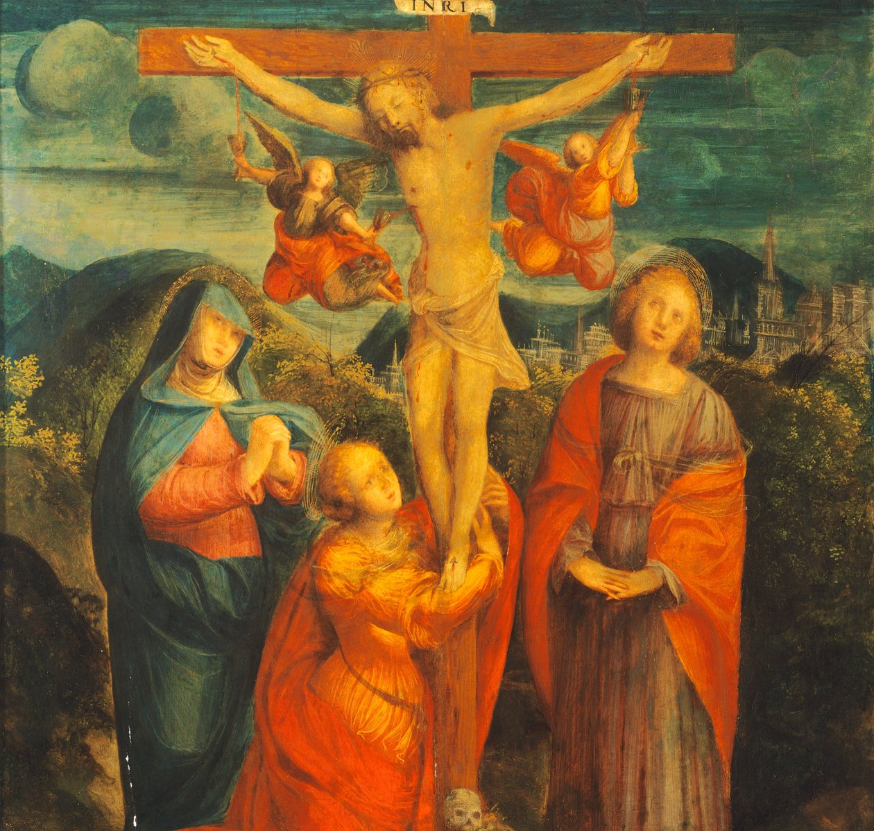 Ukřižování od Gaudenzia Ferrariho (1470-1546) od Gaudenzio Ferrari