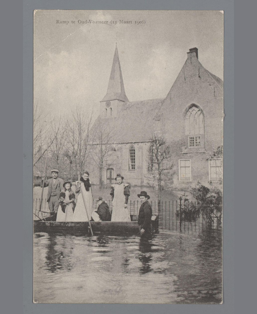 Katastrofa v Oud-Vossemeer 13. března 1906 od Gebroeders van Straaten