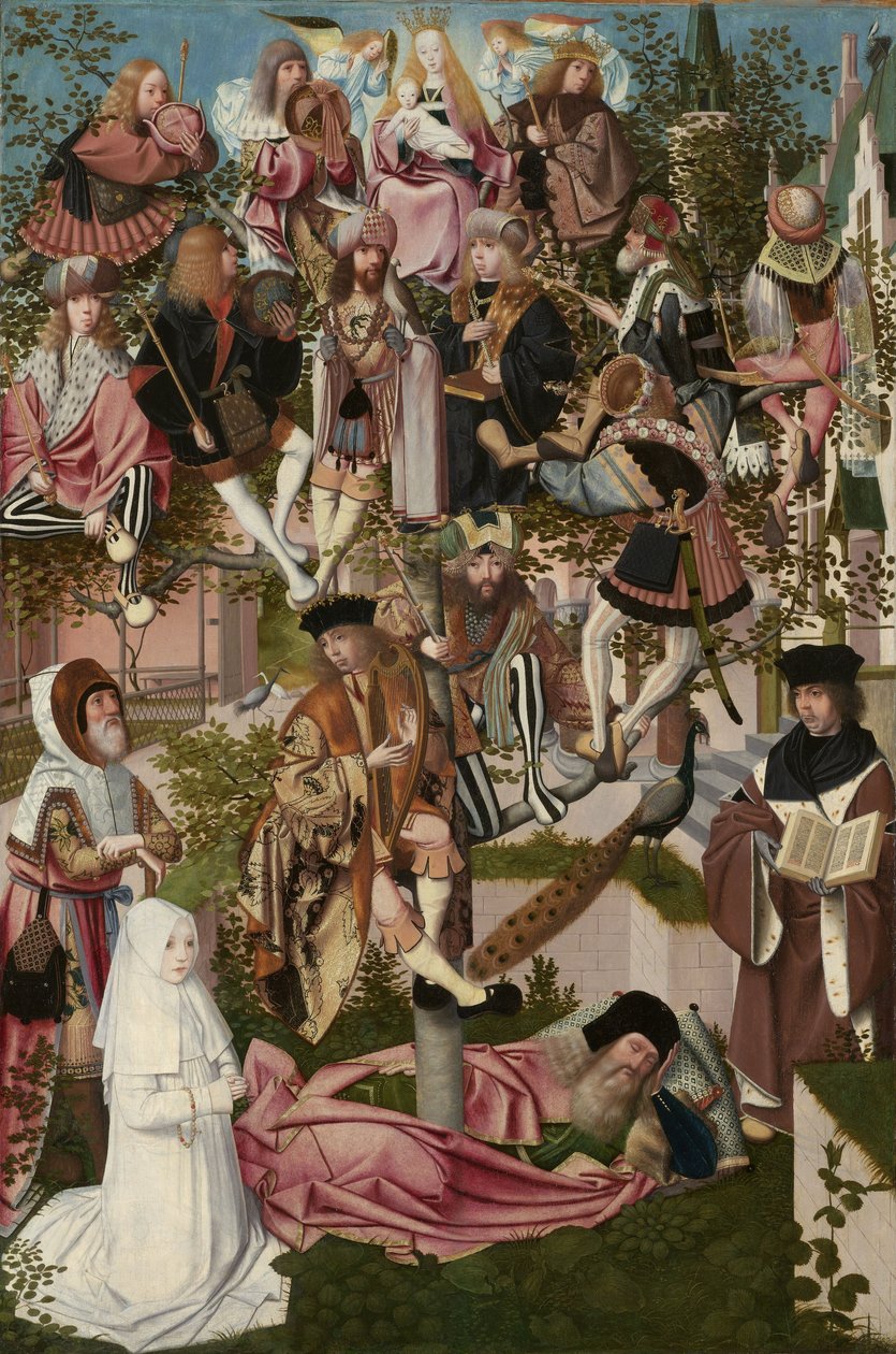 Jesseho strom, kolem roku 1500 od Geertgen Tot sint Jans