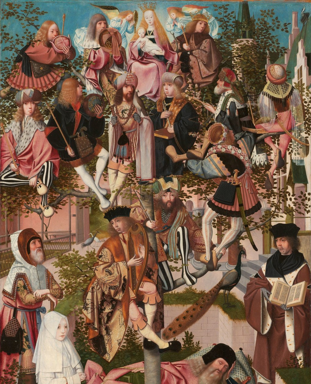 Jesseho strom od Geertgen tot Sint Jans (circle of)