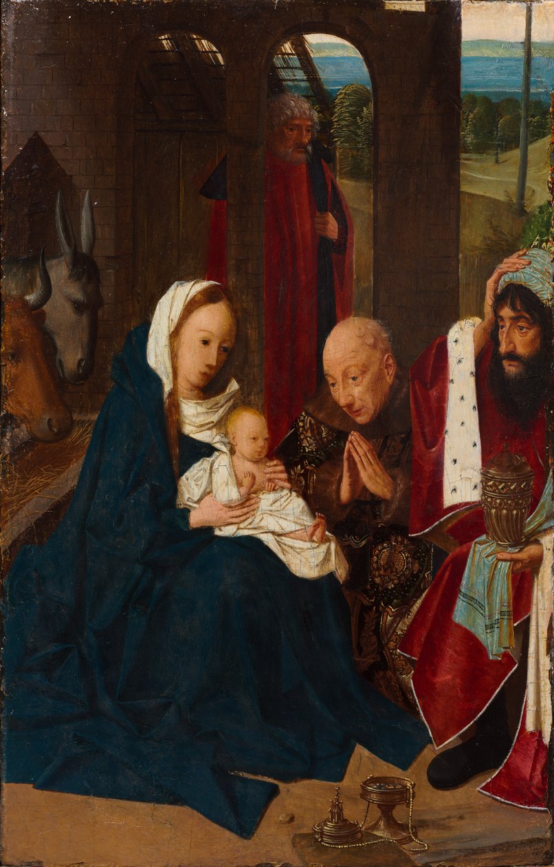Klanění tří králů od Geertgen Tot sint Jans