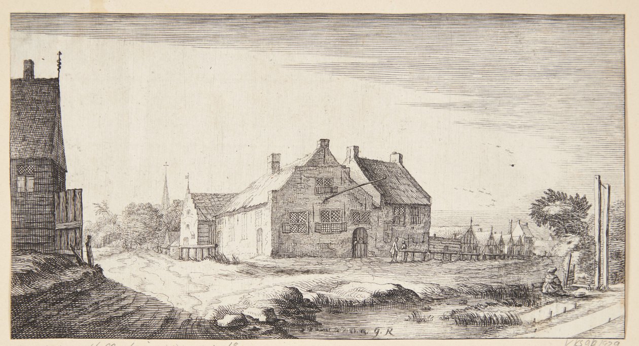 Domhuset i Ouderkerk aan de Amstel od Geertruyt Roghman