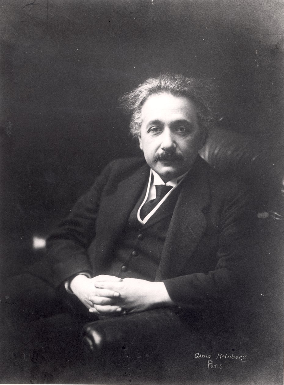 Albert Einstein (1879-1955) kolem roku 1922 od Genia Reinberg