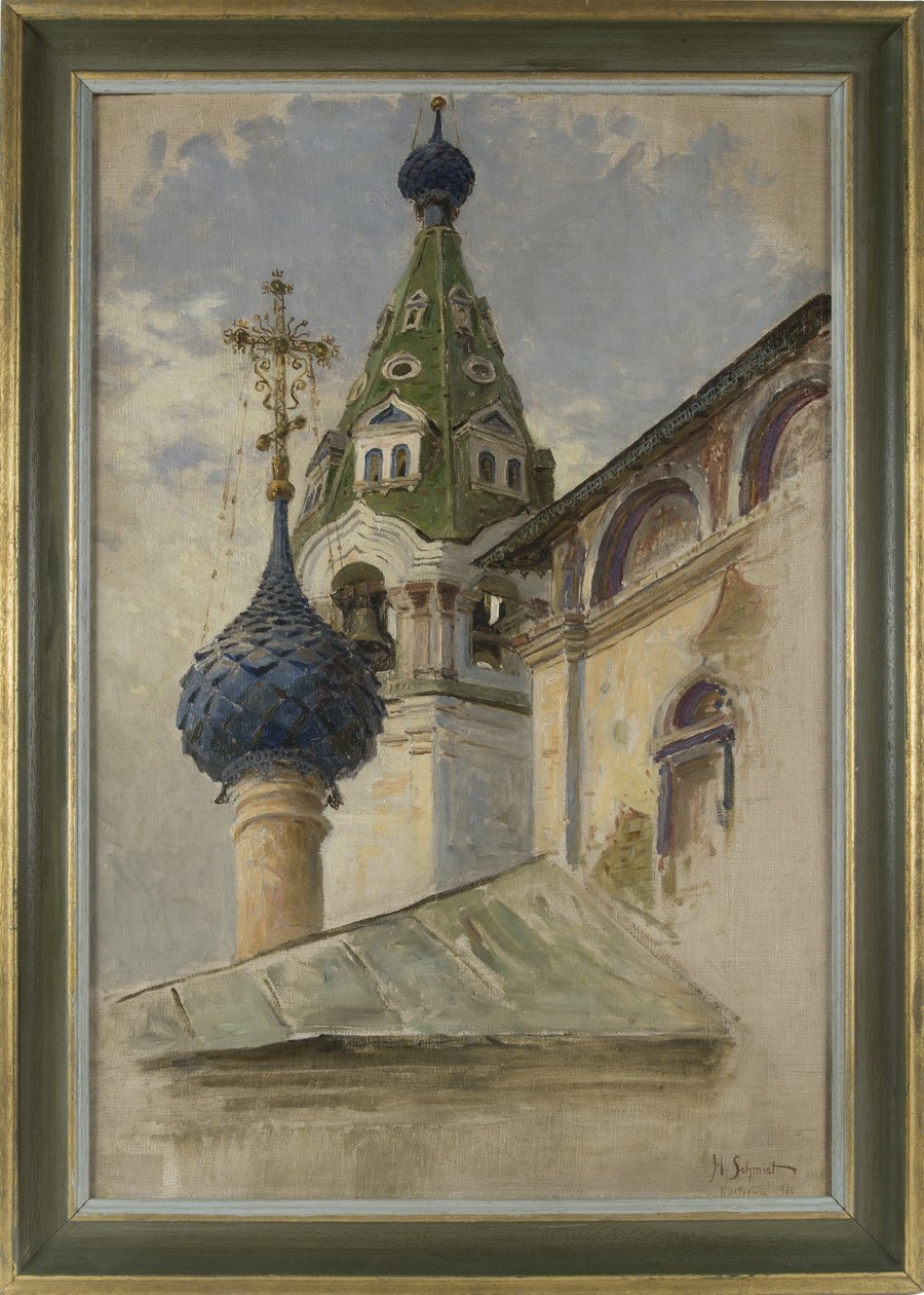 Kostel archanděla Michaela v Kostromě, 1910 od Genrikh Genrikhovich Schmidt