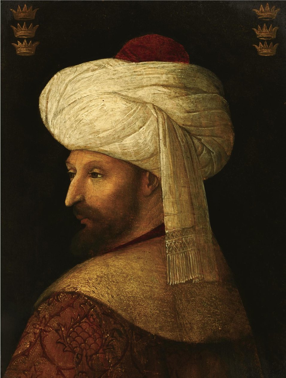 Sultán Mehmet II, 16. století od Gentile Bellini