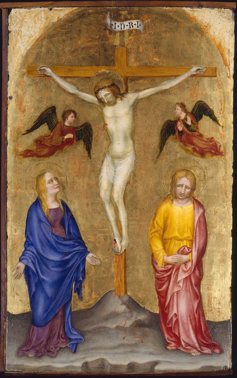 Ukřižování, kolem roku 1408 od Gentile da Fabriano