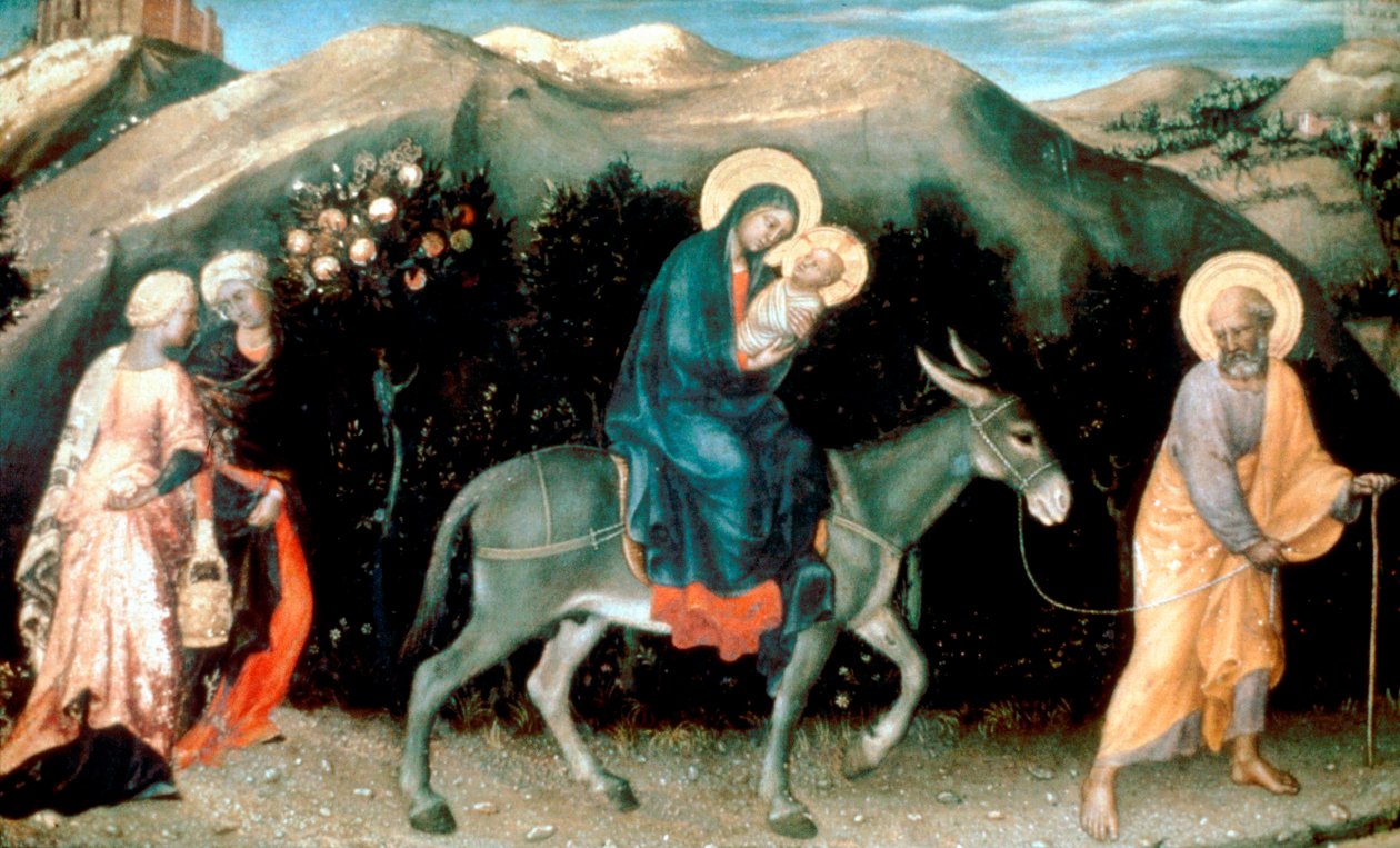 Let do Egypta, 1423 od Gentile da Fabriano
