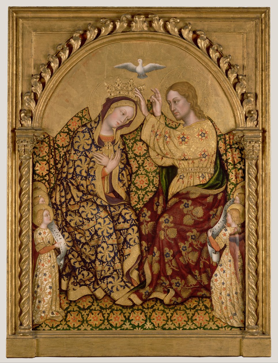 Korunovace Panny Marie od Gentile da Fabriano