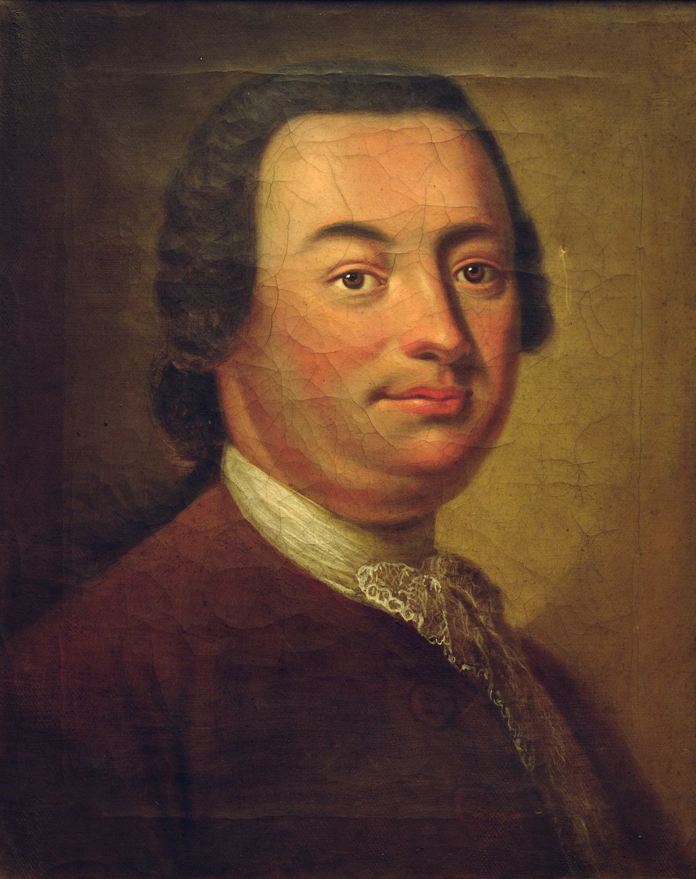 Portrét muže, 1774 od Georg David Matthieu
