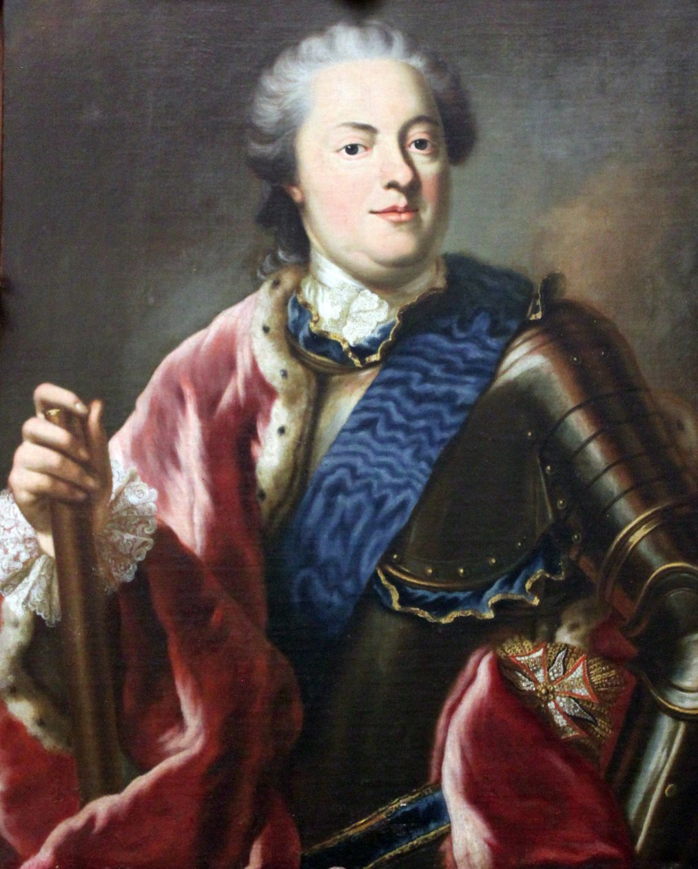 Kurfiřt Friedrich Christian Saský (1722-1763) od Georg Desmarees