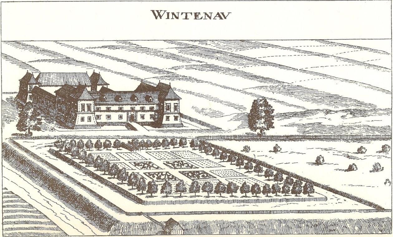 Místopis Štýrského vévodství - 479 Windenau bei Marburg od Georg Matthaus Vischer