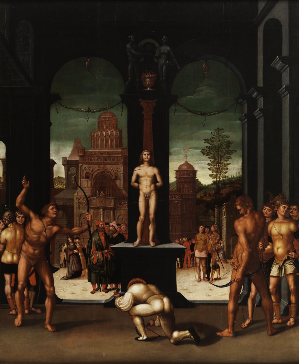 Mučednictví svatého Šebestiána od Georg Pencz