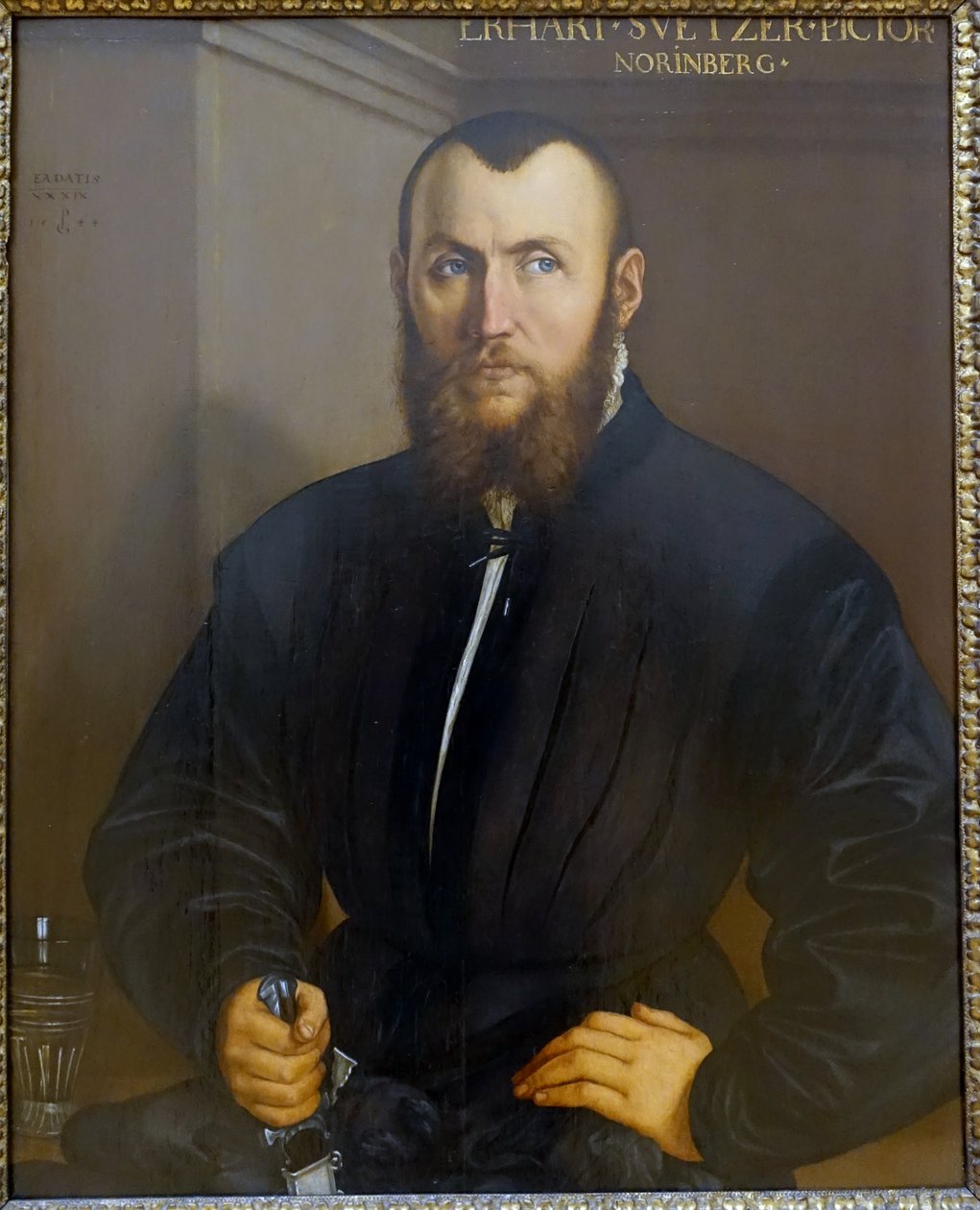 Malíř Erhard Schwetzer z Norimberku od Georg Pencz