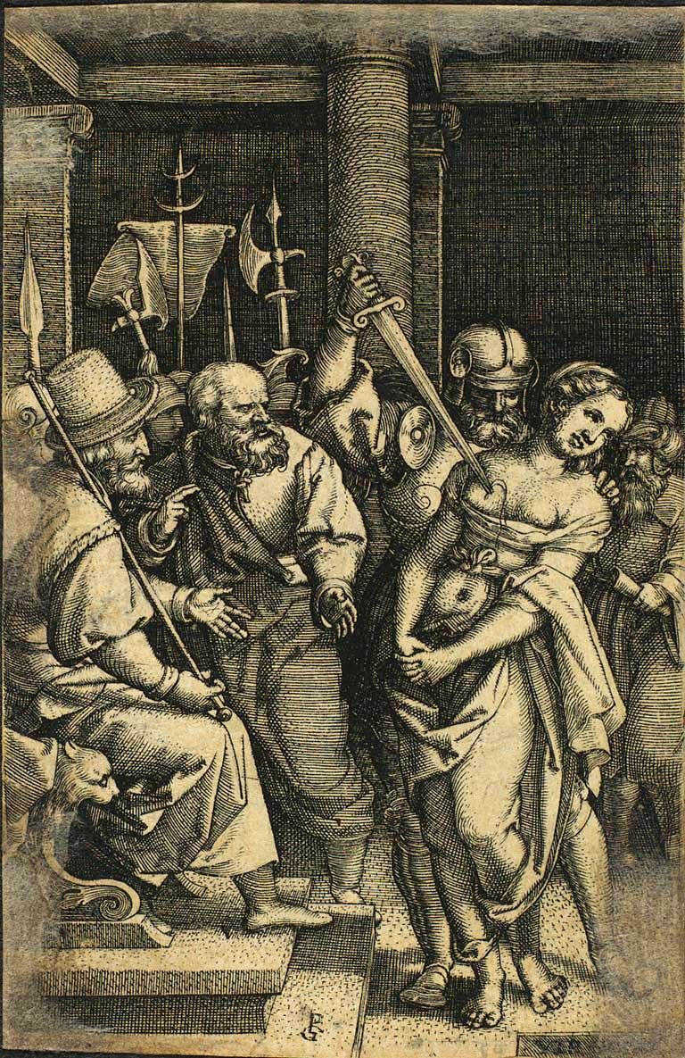 Virginie od Georg Pencz