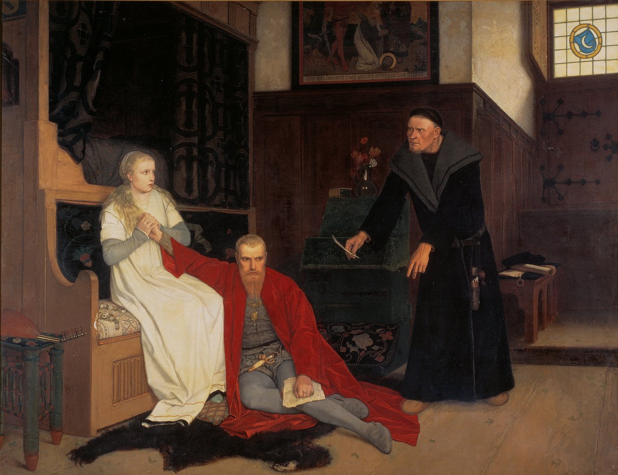 Švédský král Erik XIV (1533-77) 1871 od Georg Rosen