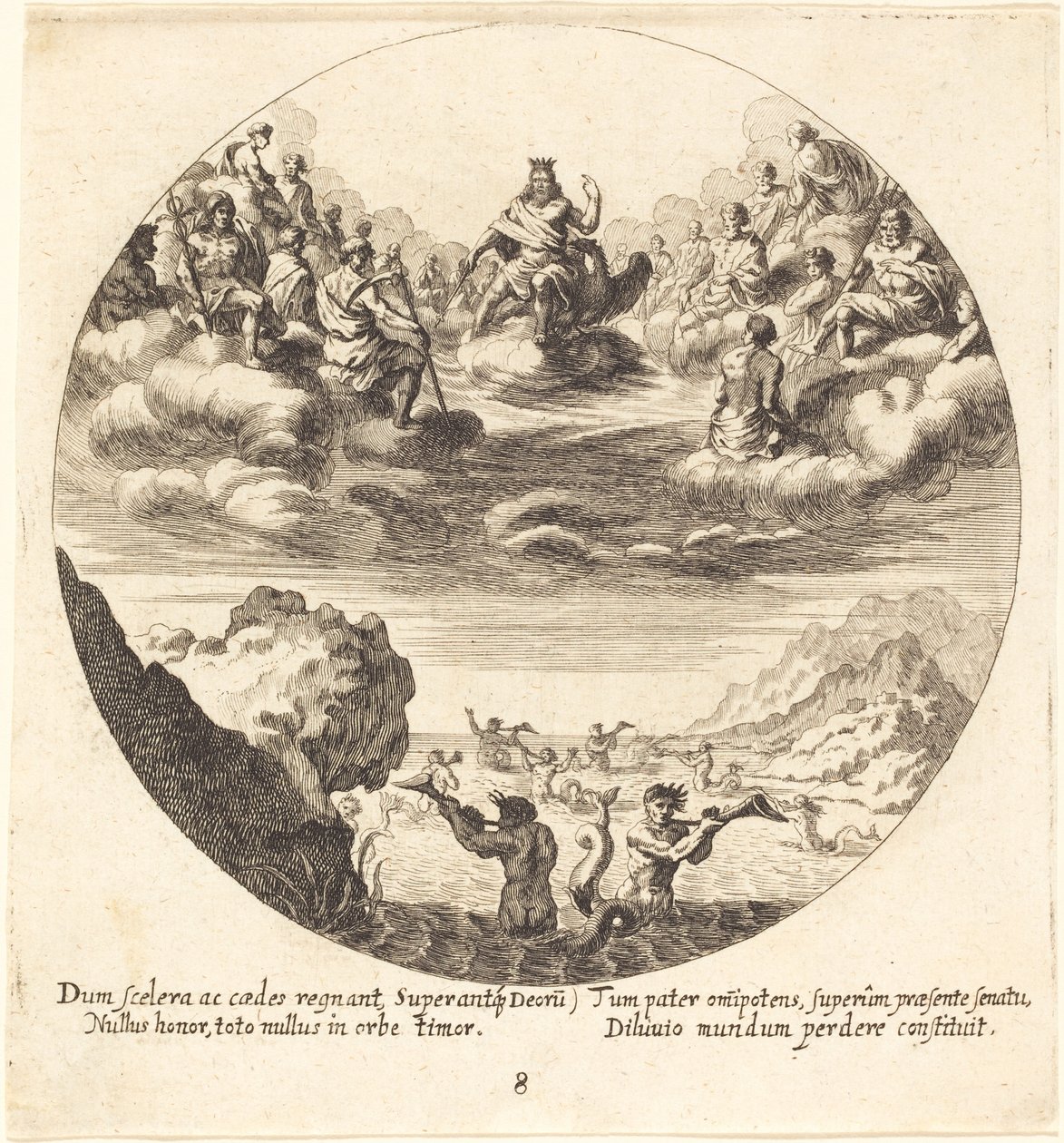 Jove a bohové od Georg Andreas Wolfgang the Elder