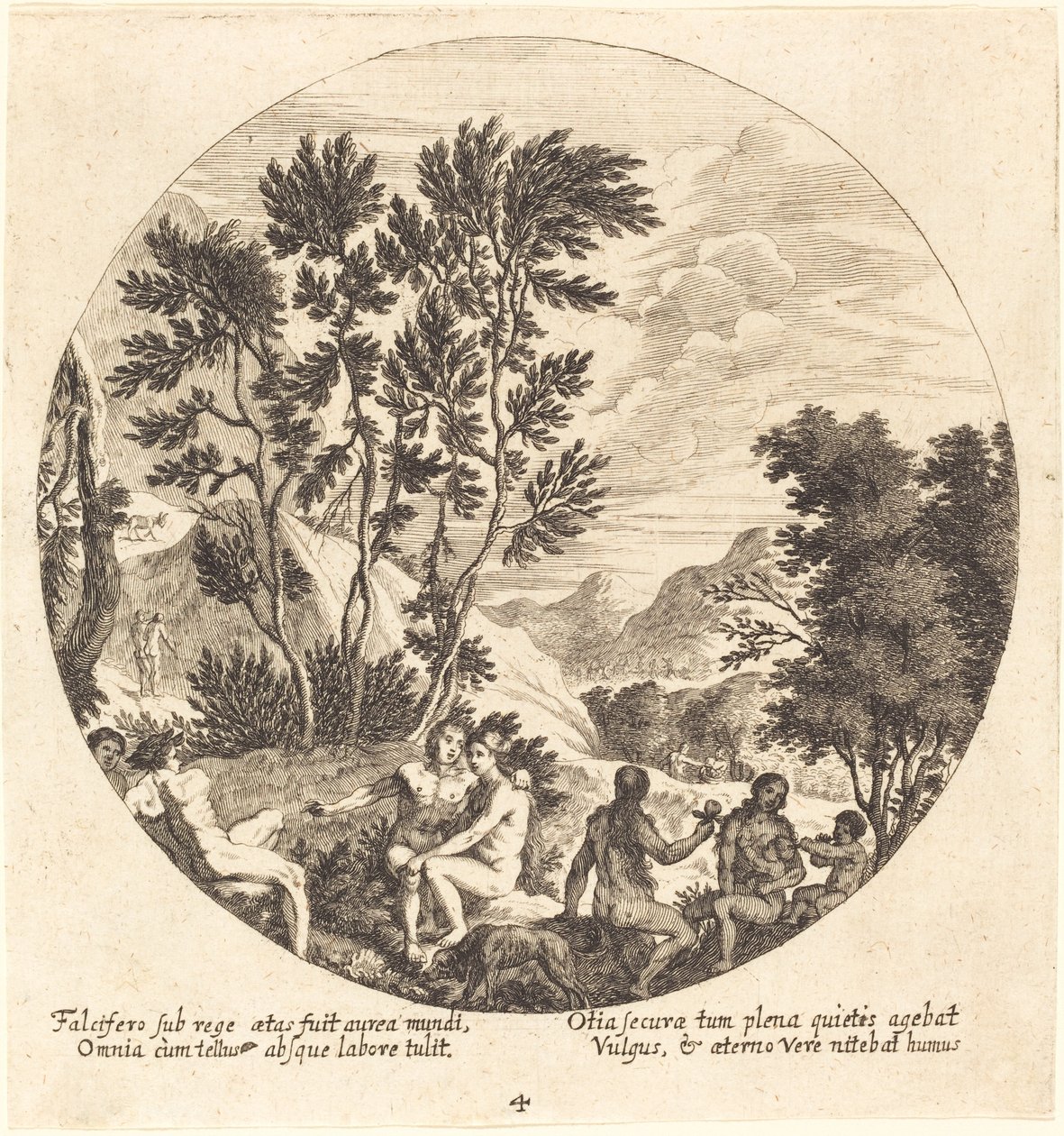 Zlatý věk od Georg Andreas Wolfgang the Elder