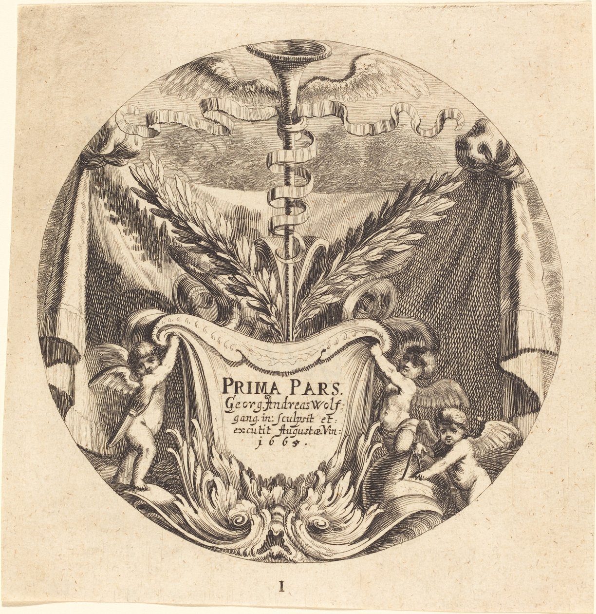 Titulní strana od Georg Andreas Wolfgang the Elder