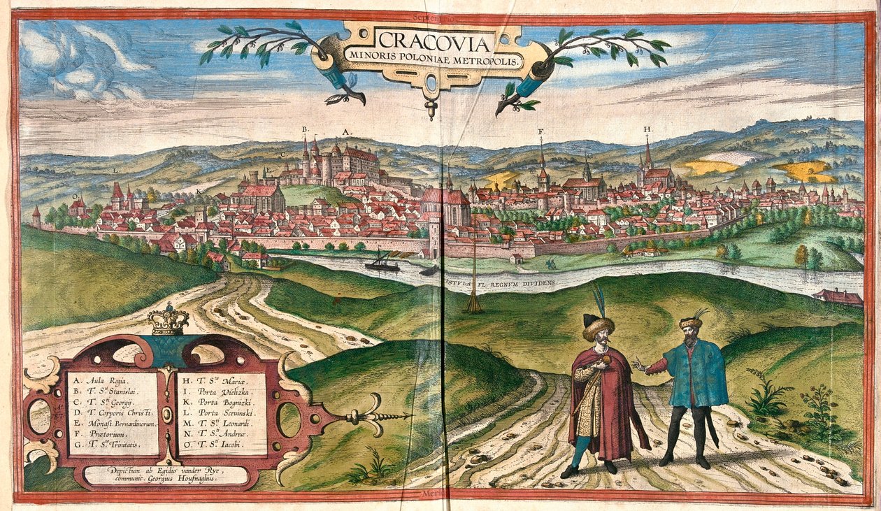Krakov, Polsko - v knize 