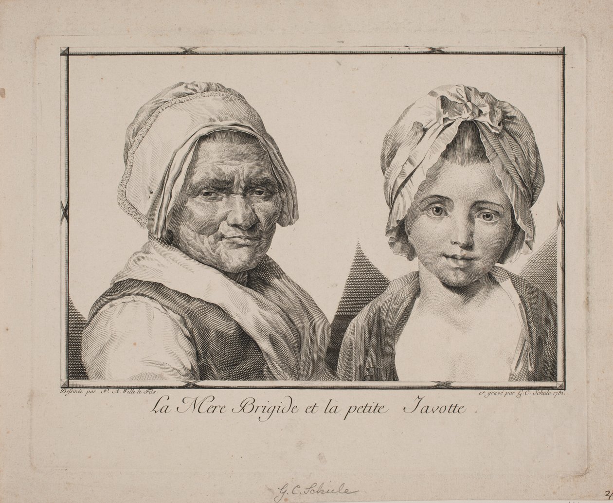 Matka Brigide a malá Javotte od Georg Christian Schule