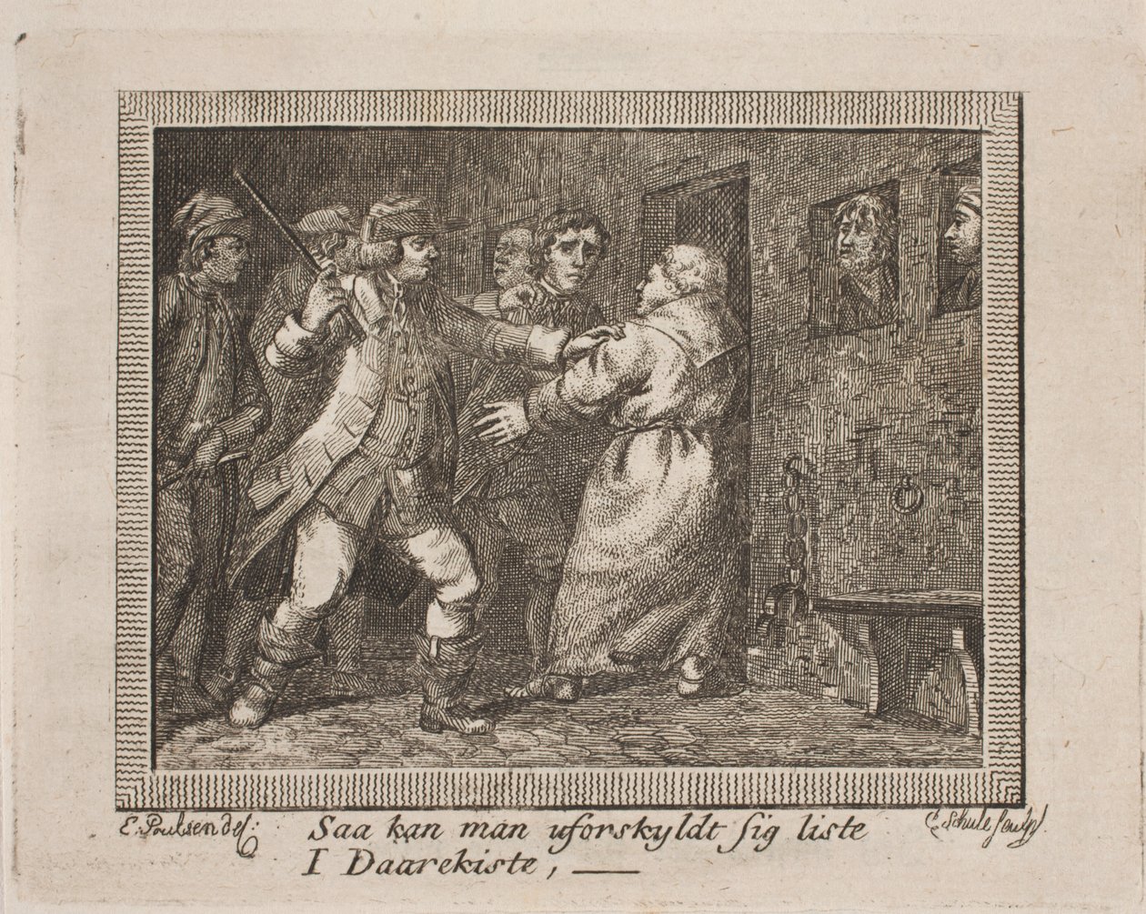 Viněta pro J. H. Wessela „All Scriptures“ od Georg Christian Schule