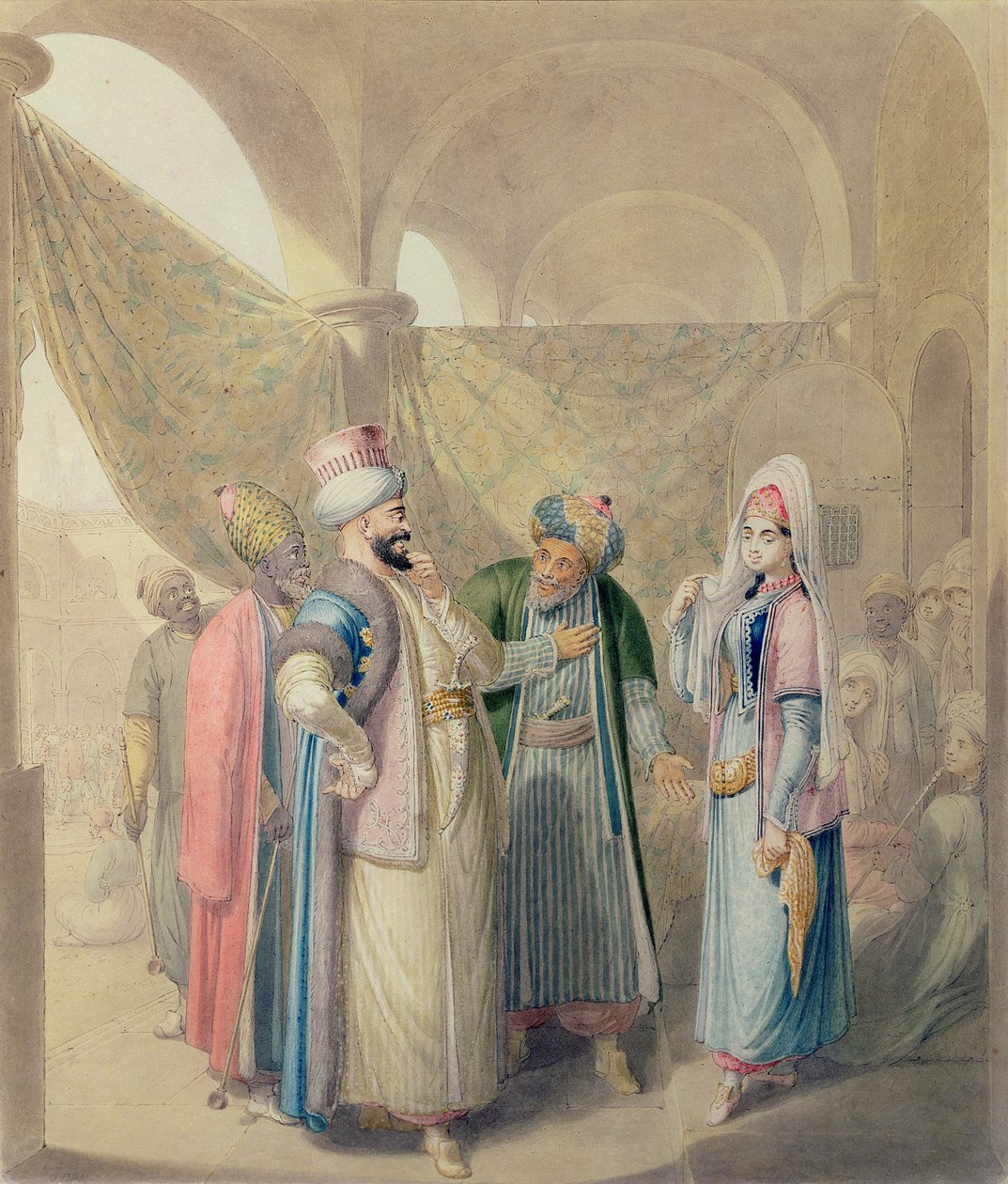Trh s otroky od Georg Emanuel Opitz
