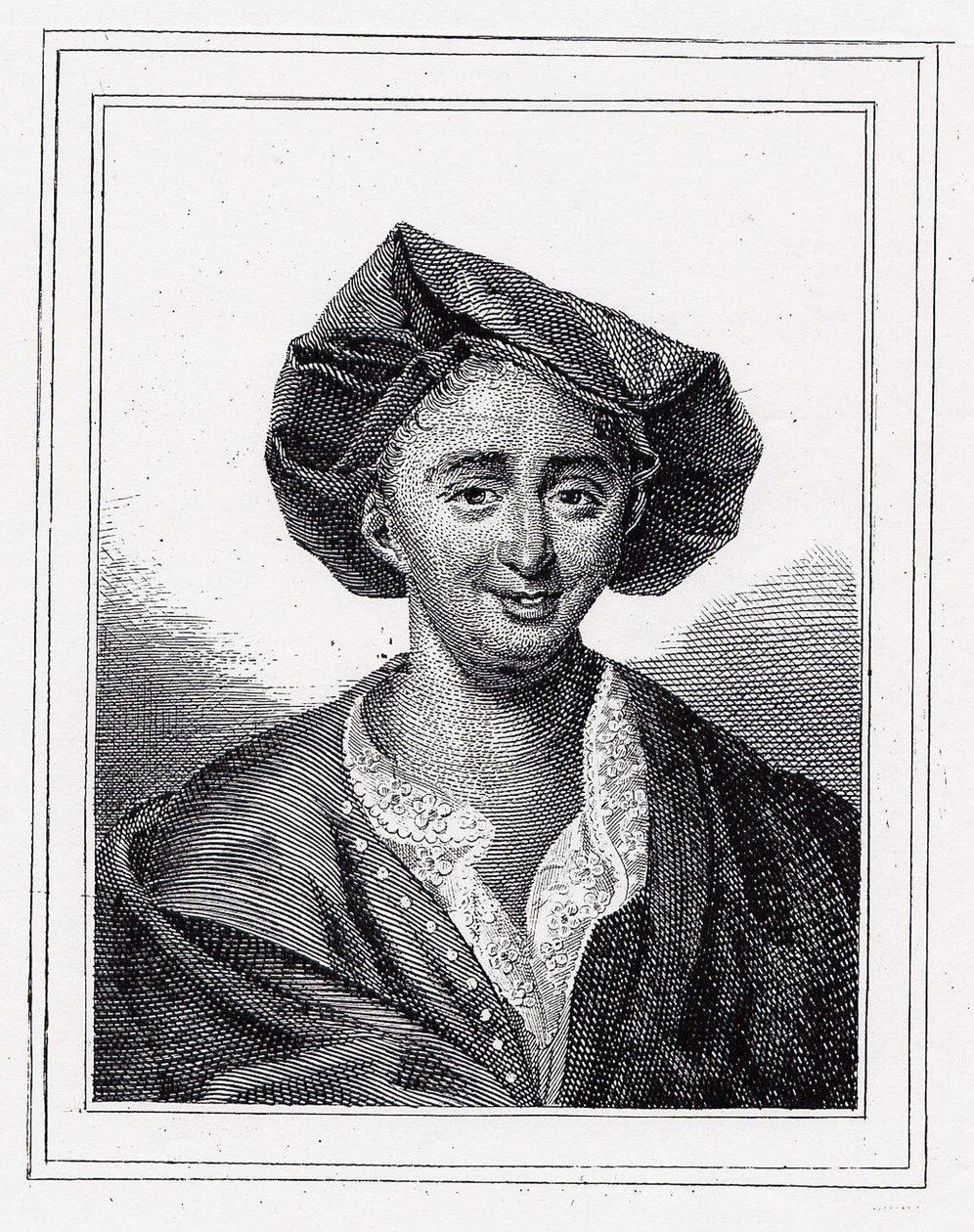 Julien Offray de La Mettrie 1709-1751 od Georg Freidrich Schmidt