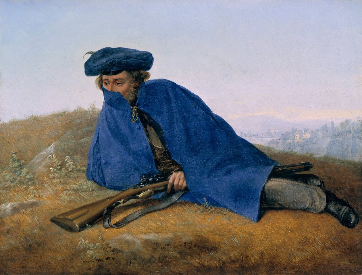 Německy: Auf Vorposten On Outpost od Georg Friedrich Kersting