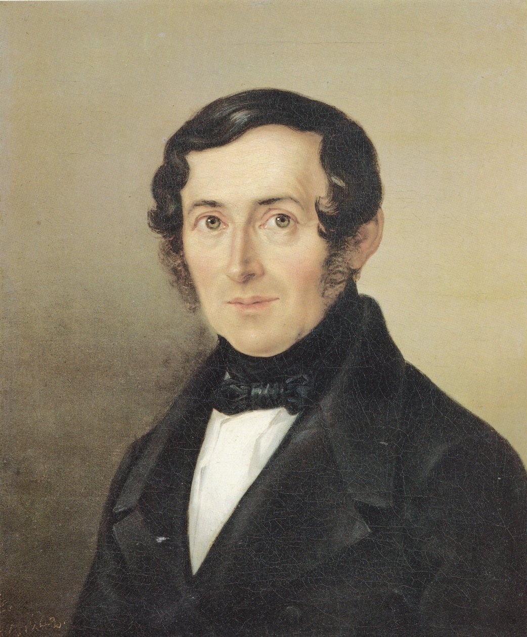 Německy: Portrét Gottloba Ehrenfrieda Dietricha Portrét rektora Gottloba Ehrenfrieda Dietricha od Georg Friedrich Kersting