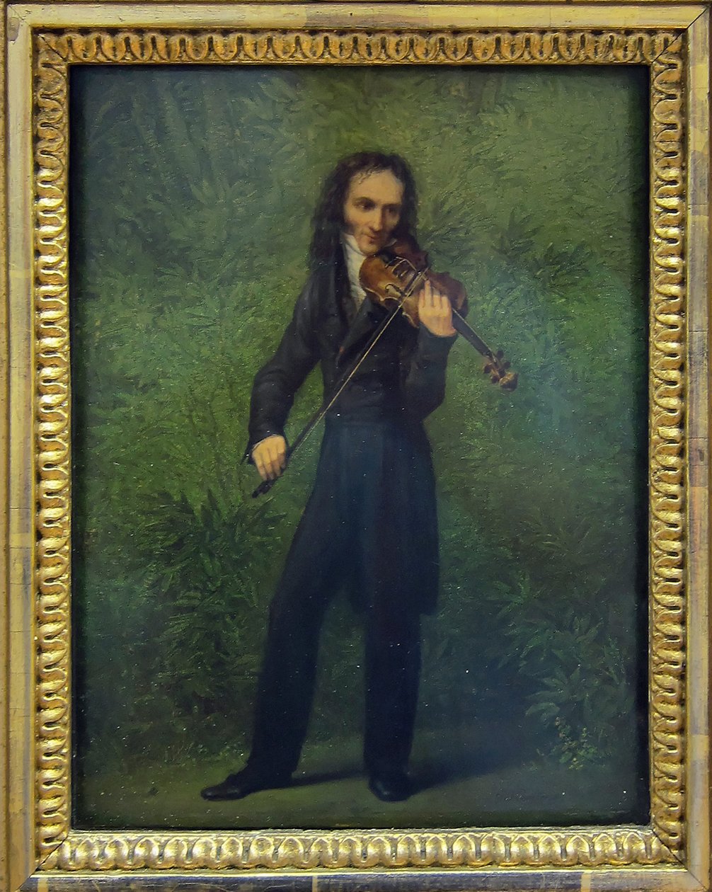 Portrét Niccola Paganiniho 1782-1840, 1830-1831 od Georg Friedrich Kersting
